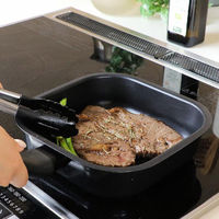 LIV PLUS フライパン 18cm IH ガス火対応 四角すぎる!フライパン ND-3631 1個（直送品）