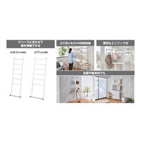 LIV PLUS ラダーラック 物干し 壁面収納 伸縮 Quick Lock NY-392 1個（直送品）