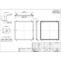 水上 ワールド 天井ハッチ CS-600 シルバー 1台（直送品）