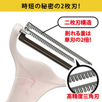 キャベピィMAX マーブルストロベリー 902486 1個 千切りキャベツ ピーラー 時短 カワタキコーポレーション