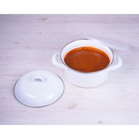 （お得なセット）片手鍋 両手鍋 キューブクック ケトル 4点セット IH・ガス火対応 OT26-100.W 1個 富士ホーロー