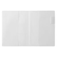 デザインフィル MDノートカバー [文庫用]A 透明 35658006 1セット(1個×5)（直送品）