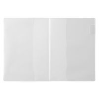 デザインフィル MDノートカバー [A5]A 透明 35661006 1セット(1個×5)（直送品）