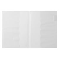 デザインフィル MDノートカバー [A5] 1日1ページ用A 透明 35662006 1セット(1個×5)（直送品）