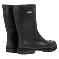 AIGLE(エーグル) メンズ ミッドレイン ラバーブーツ 040(25.0cm) ノワール ZZHNA79 1足（直送品）