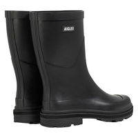 AIGLE(エーグル) レディース ミッドレインラバーブーツ 039(24.5cm) ノワール ZZFNA07 1足（直送品）