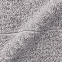 無印良品 ふっくらパイル大判バスタオル ７０×１４０ｃｍ グレー 良品計画