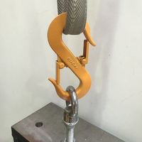 ダイドーハント DAIDOHANT ダブルフック 0.5トン用 オレンジ(2個入) 10103264 1袋(2個) 628-1694（直送品）