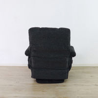 平インテリア産業 回転高座椅子 ミュート ワイド 折り畳み式 ブラック SS-260HS WIDE L-25BK 1台（直送品）