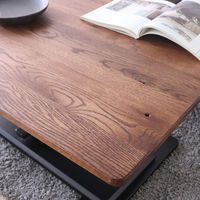 平インテリア産業 RO 昇降テーブル 12075 幅120 ブラウン TD-2503L BR 1台（直送品）