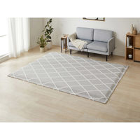 アイリスオーヤマ Ｈａｇａｓｈ はがして洗える Ｈａｇａｓｈ カバーベニワレン風 幅1850×奥行2400mm グレージュ 1枚（直送品）