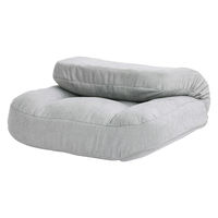 アイリスオーヤマ ２ＷＡＹ一人掛けポケットコイルソファ 幅750mm ライトグレー 1台（直送品）