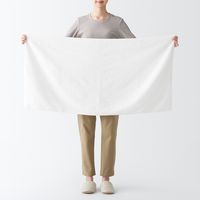 無印良品 ワッフルバスタオル（新） ６０×１２０ｃｍ チャコールグレー 良品計画
