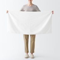 無印良品 ワッフルバスタオル（新） ６０×１２０ｃｍ グリーン 良品計画