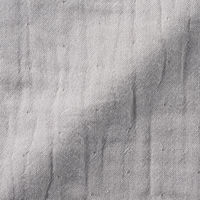 無印良品 洗いざらしガーゼフェイスタオル ３４×８５ｃｍ グレー 良品計画