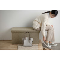 アイリスオーヤマ ３ＷＡＹ引き出し収納ボックス 引き出し３つタイプ 幅760×奥行375×高さ385mm ブラウン 1台（直送品）