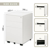 アスカ スチールワゴン ホワイト STW01W 1台（直送品）