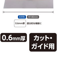 シンワ測定 地ベラ ステンレス 6寸巾 79206 1個（直送品）