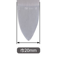 シンワ測定 角ベラ 巾20mm 79362 1個（直送品）