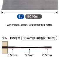 シンワ測定 パテベラ ステンレス 8寸 73408 1個（直送品）