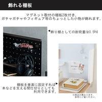 【軒先渡し】コイズミファニテック GENTLER デスクパネル 幅600×奥行78×高さ455mm スモーキーグレージュ×ブラック 1台（直送品）