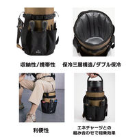 山真製鋸 エネポーチ ブラック×ブラック ICM-EP2 1個（直送品）