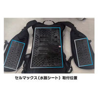山真製鋸 アイスマンPRO-X3 セルマックス【水路冷却シート式水冷服】 ICMPX3S-BLV-SET 1着（直送品）