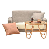 【軒先渡し】光製作所 2way フェミニンソファ 幅1170mm ブルー 1台（直送品）