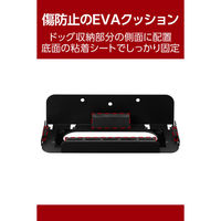 Switch 壁掛け 収納 Switch2/有機EL対応 ドック一体 工具不要 ブラック KA-LSLSW01BK エレコム 1個（直送品）