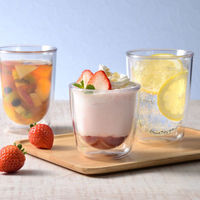 和平フレイズ 燕三 割れないダブルグラス340ml(2個組) EM-102 1個（直送品）