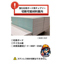 エビスファスナー エビスチップソー 強化石膏ボード用 125mm EFT125N 1パック(2枚)（直送品）