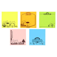 サンスター文具 付箋メモ5色 ちいかわ DINER ディナー S2851059 1個