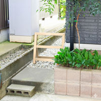 (株)TOKO 簡易フェンスフレームタイプ(ブラック) GFKAF02KC 1S(1S)（直送品）