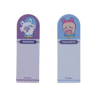 サンスター文具 マグカップ付箋 ちいかわ DINER モモンガ&古本屋 S2851091 1個