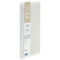 マルマン 【2026年4月版】ノートデダイアリー 月間 A5 20穴 月曜始まり クリア FD424-26-98 1冊（直送品）