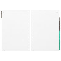 マルマン 【2026年4月版】リフィル ルーズリーフダイアリー 月間 B5 26穴 月曜始 パウダーカラー LD3834W-26 1冊（直送品）