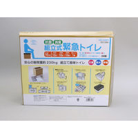 スマイルキッズ 組立式緊急トイレ10回分 ABO-310OPP 1個（直送品）