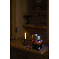 スマイルキッズ 灯りがゆらぐ自動消灯安心のろうそく ARO-4101NWH 1個（直送品）