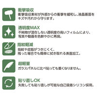 エアージェイ iPhone17/17 Pro用スーパークリア 液晶保護フィルム VF-P25-CL 1枚（直送品）