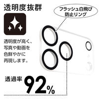 エアージェイ iPhone17Pro用 カメラ全面保護ガラス VG-LPC17P-3 1枚（直送品）