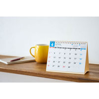 高橋書店 【2026年4月版】エコカレンダー卓上 B6 日曜始まり T155 1冊（直送品）