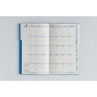 高橋書店 【2026年4月版】リベルインデックス3 手帳判 月間 日曜始まり カリプソ・ブルー 663 1冊（直送品）