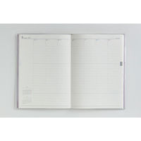 高橋書店 【2026年4月版】プラーノ4 B6 バーチカル 月曜始まり ラベンダーフロスト 864 1冊（直送品）