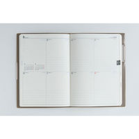 高橋書店 【2026年4月版】フェルテ6 B6 見開き1週間 月曜始まり グレージュ 881 1冊（直送品）