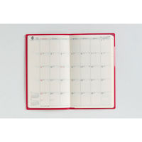 高橋書店 【2026年4月版】リベルデュオ3 手帳判 月間 日曜始まり クラッシーレッド 793 1冊（直送品）