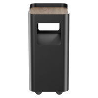 【車上渡し】アール・エフ・ヤマカワ スチール オープンワゴン3段 幅460×奥行290×高さ606ｍｍ ブラック 1台（直送品）