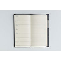 高橋書店 【2026年4月版】ニューダイアリー 手帳判 片側1週間+ノート 月曜始まり 黒 804 1冊（直送品）