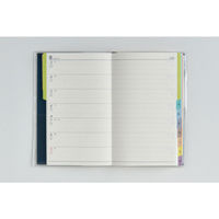 高橋書店 【2026年4月版】T'beauインデックス4 手帳判 片側1週間+ノート 月曜 紺 654 1冊（直送品）