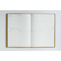 高橋書店 【2026年4月版】デスクダイアリーカジュアル8 A5 見開き1週間 月曜始まり マスタード 968 1冊（直送品）