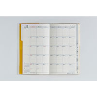 高橋書店 【2026年4月版】リベルインデックス5 手帳判 月間 日曜始まり ドルチェ・レモン 665 1冊（直送品）